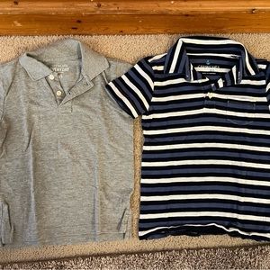 Kids J Crew Crewcuts Polos size 4-5